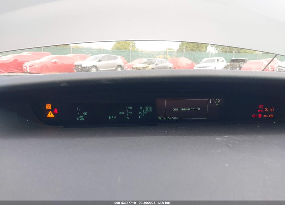 2011 TOYOTA PRIUS TWO VIN: JTDKN3DU9B1459422