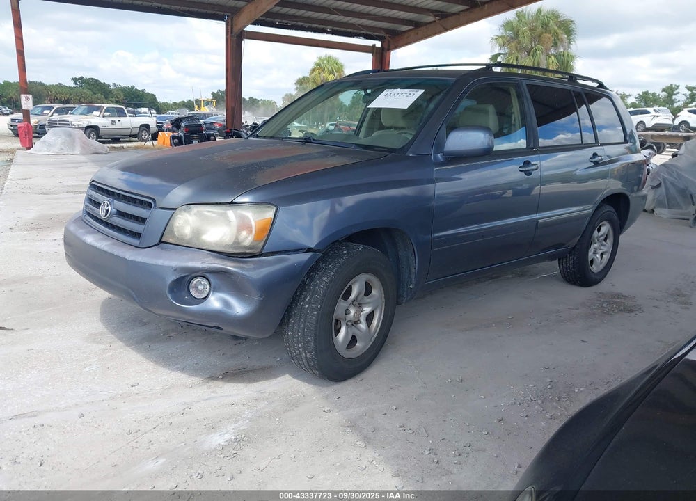 2005 TOYOTA HIGHLANDER VIN: JTEGD21A950112806