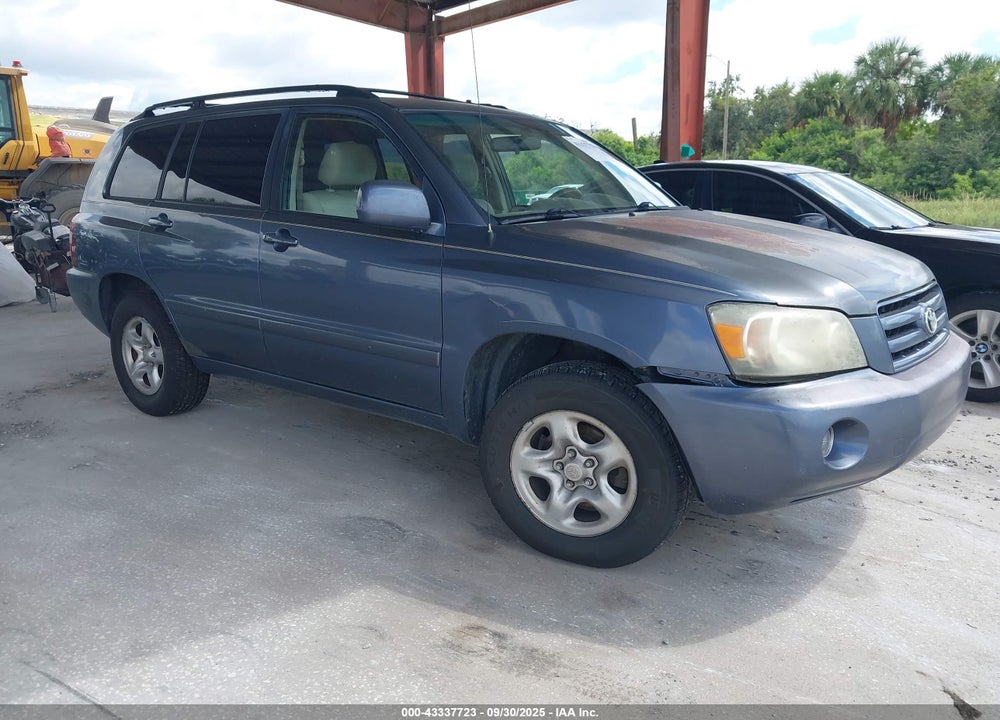2005 TOYOTA HIGHLANDER VIN: JTEGD21A950112806