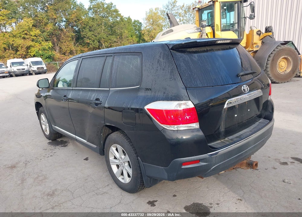 2012 TOYOTA HIGHLANDER VIN: 5TDZA3EH3CS019633