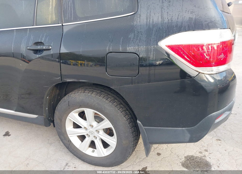 2012 TOYOTA HIGHLANDER VIN: 5TDZA3EH3CS019633