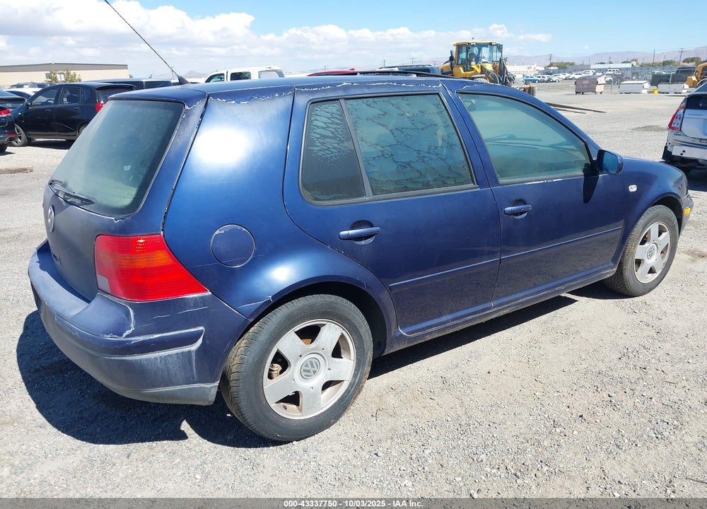 2001 VOLKSWAGEN GOLF GLS VIN: 9BWGT61J114060983