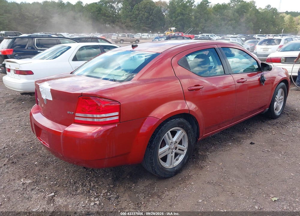 2008 DODGE AVENGER SXT VIN: 1B3LC56K28N130064