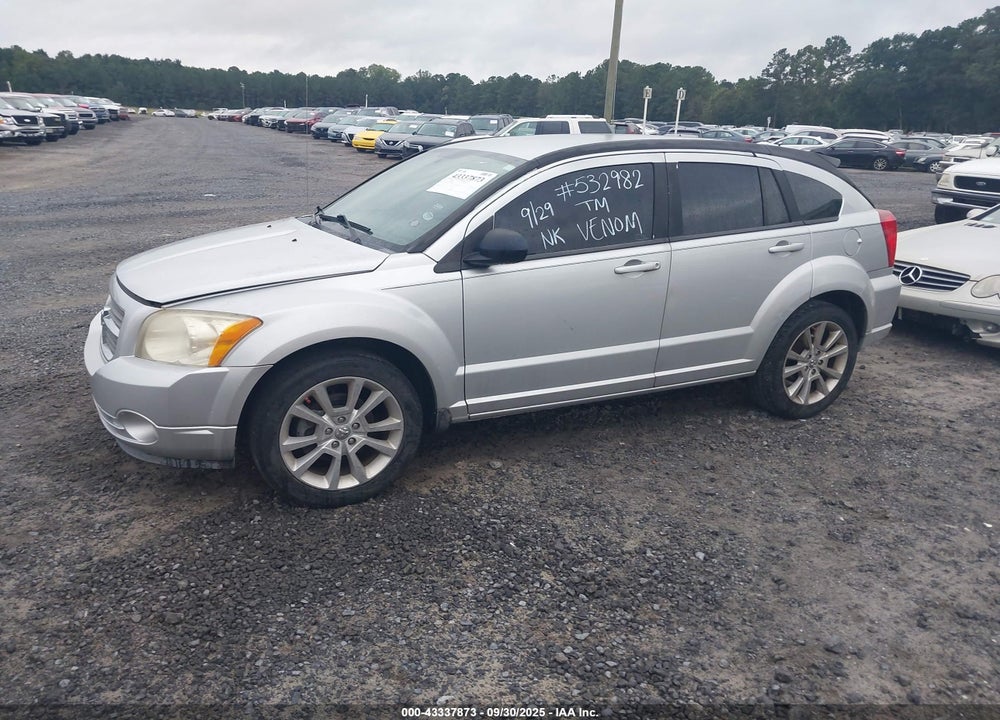 2012 DODGE CALIBER VIN: 1C3CDWEA5CD532982