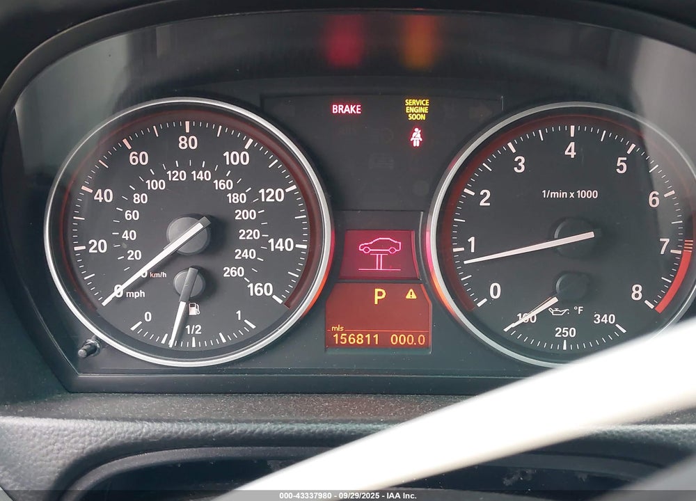 2011 BMW 3 SERIES VIN: WBAPL5C51BA918909