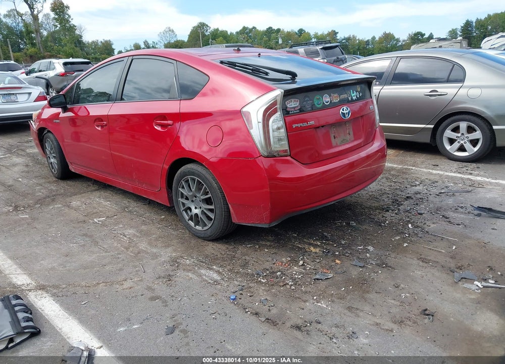 2015 TOYOTA PRIUS VIN: JTDKN3DU4F0441549