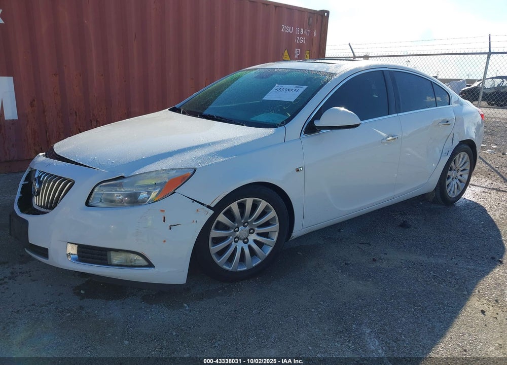 2011 BUICK REGAL VIN: 2G4GS5EC1B9194700