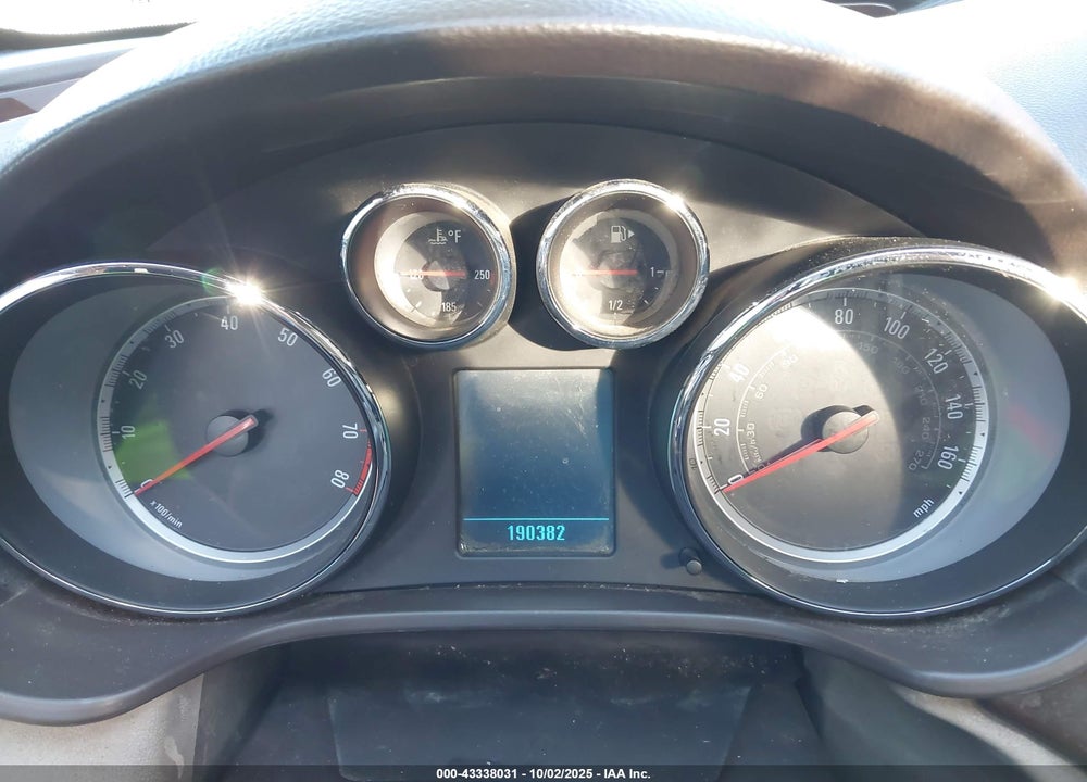 2011 BUICK REGAL VIN: 2G4GS5EC1B9194700