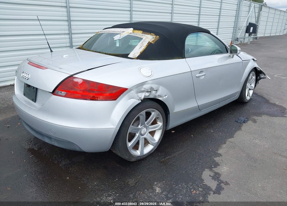 2008 AUDI TT VIN: TRUMF38J981009287