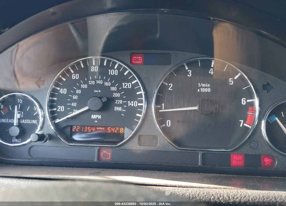 2000 BMW Z3 VIN: 4USCH3349YLF42694