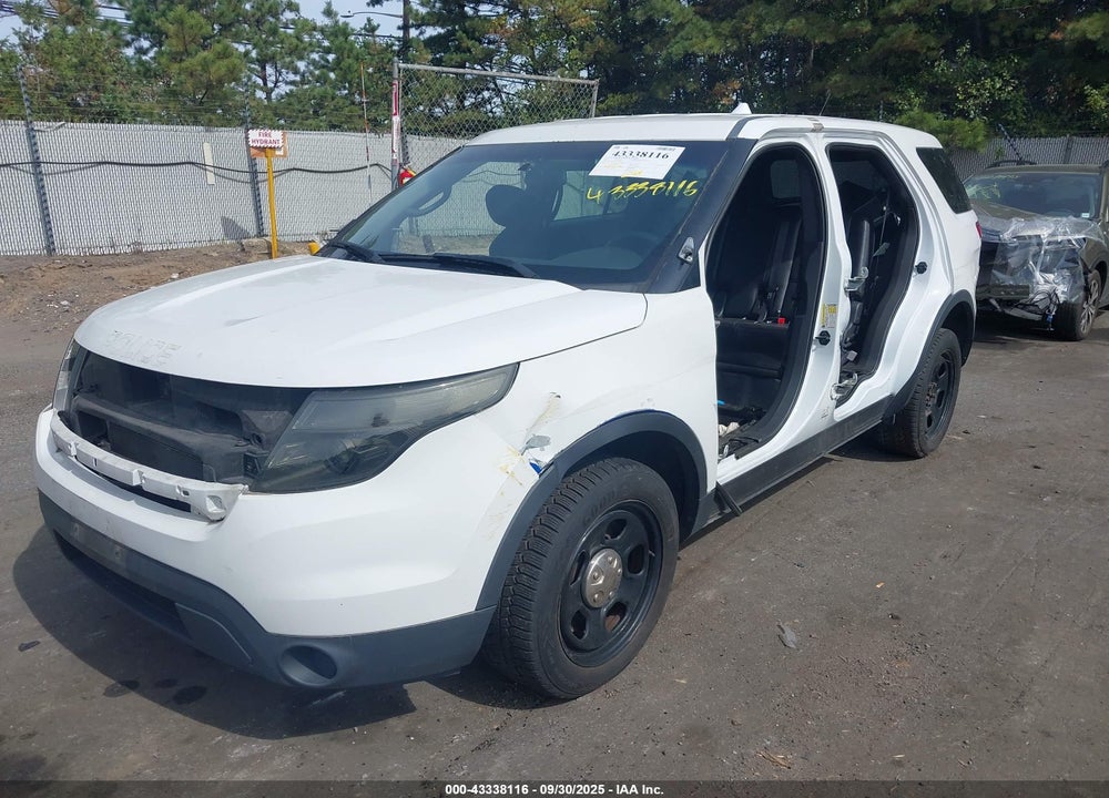 2014 FORD POLICE INTERCEPTOR UTILITY VIN: 1FM5K8AR2EGA50467
