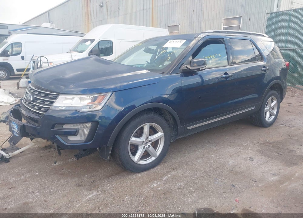 2017 FORD EXPLORER XLT VIN: 1FM5K8D81HGD10753