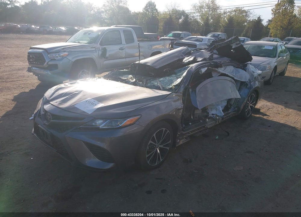 2020 TOYOTA CAMRY VIN: 4T1G31AK2LU538395