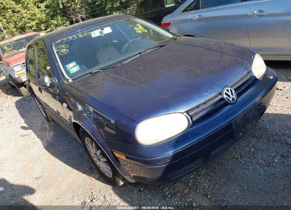 2003 VOLKSWAGEN GOLF GLS 2.0L VIN: 9BWGK61J034032193