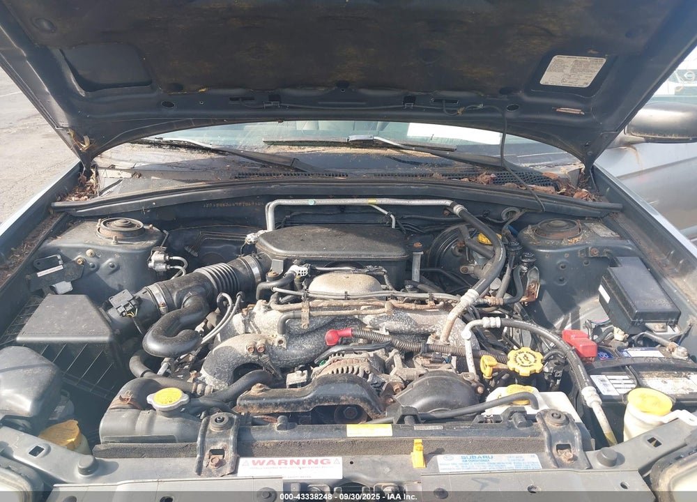 2007 SUBARU FORESTER 2.5X VIN: JF1SG63647H704940
