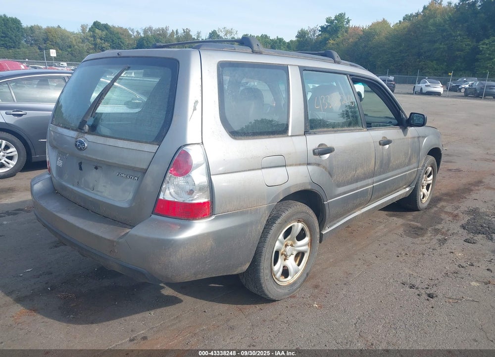 2007 SUBARU FORESTER 2.5X VIN: JF1SG63647H704940