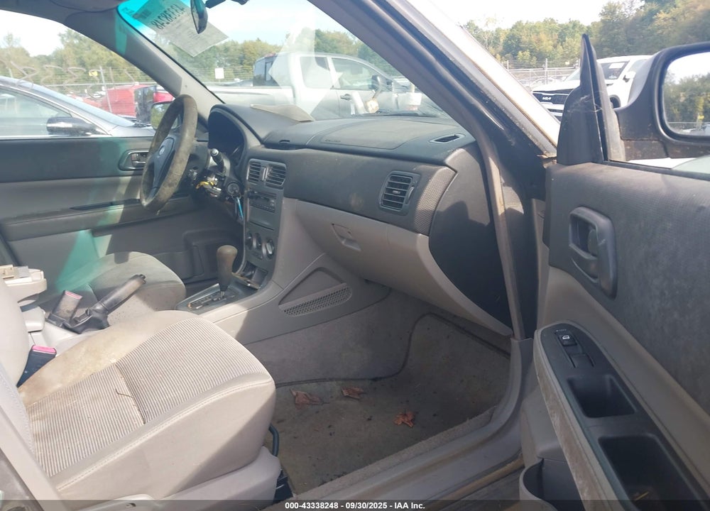 2007 SUBARU FORESTER 2.5X VIN: JF1SG63647H704940