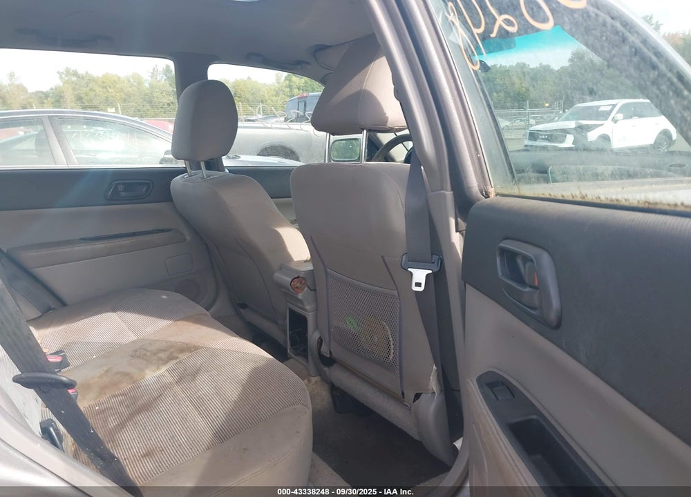 2007 SUBARU FORESTER 2.5X VIN: JF1SG63647H704940