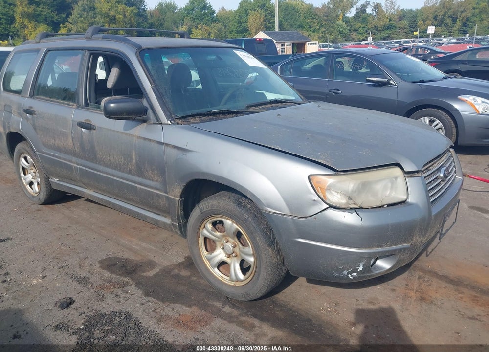 2007 SUBARU FORESTER 2.5X VIN: JF1SG63647H704940