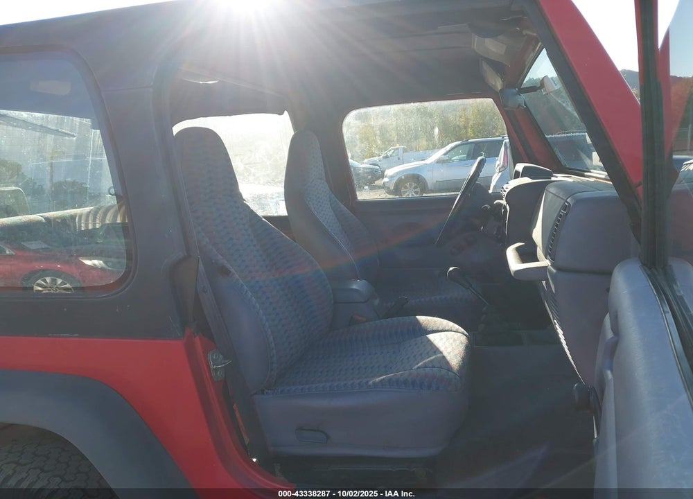 1997 JEEP WRANGLER SE VIN: 1J4FY29P8VP455847