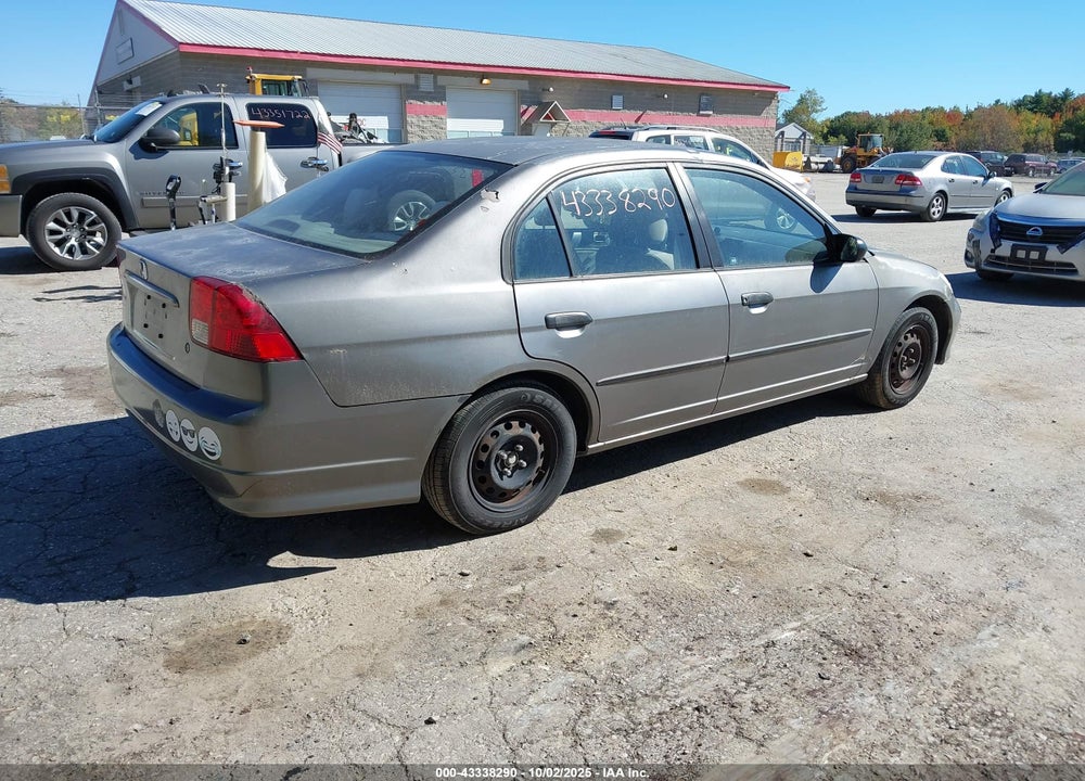 2005 HONDA CIVIC VP VIN: 2HGES16305H629916