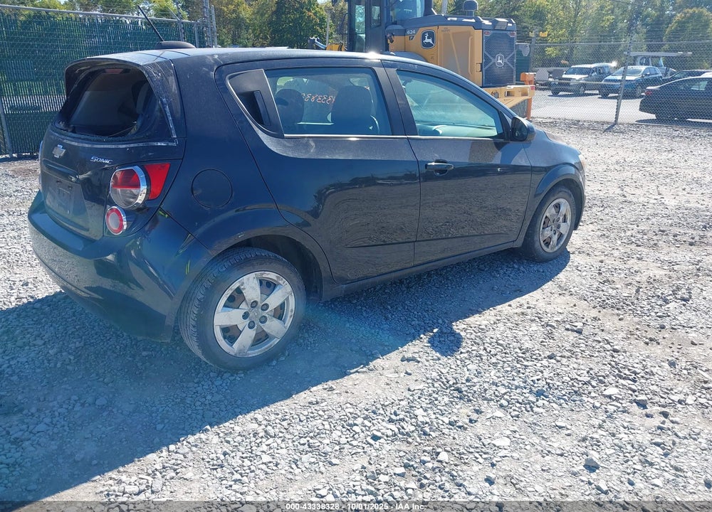 2015 CHEVROLET SONIC VIN: 1G1JA6SH0F4145993