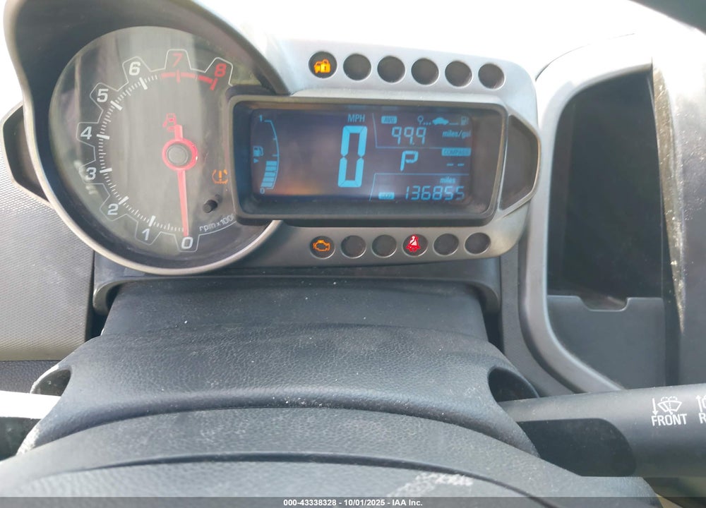 2015 CHEVROLET SONIC VIN: 1G1JA6SH0F4145993
