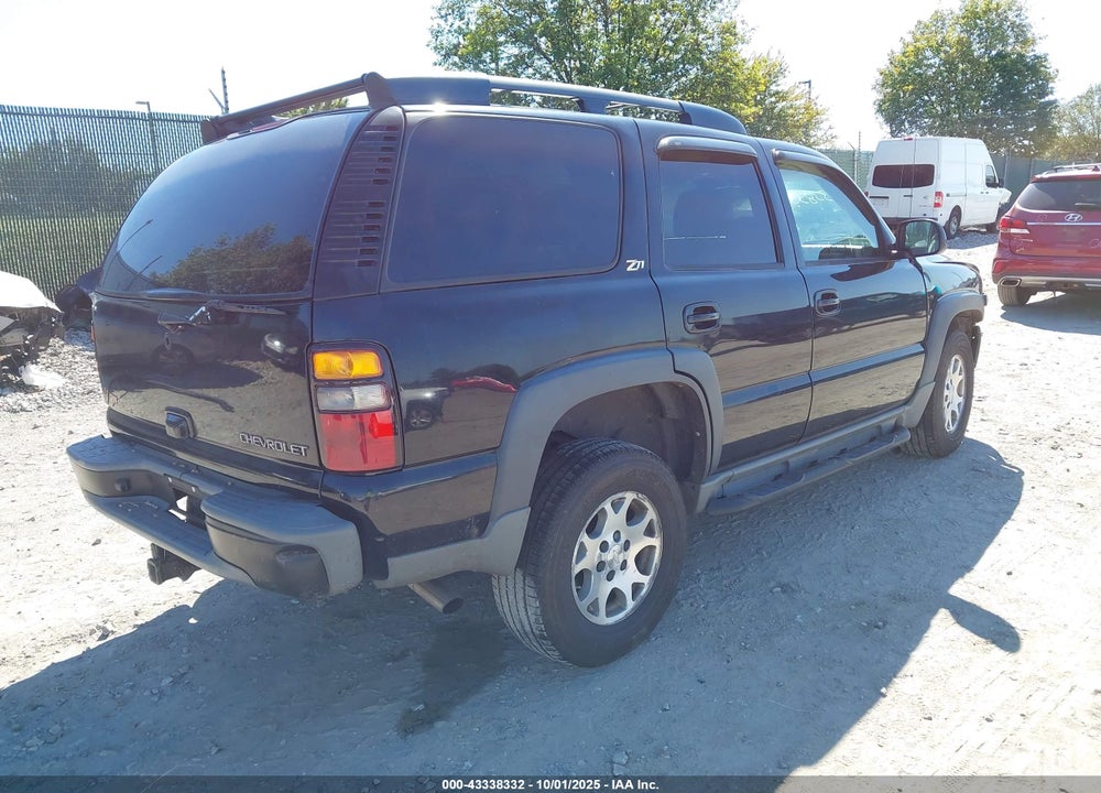 2004 CHEVROLET TAHOE Z71 VIN: 1GNEK13T54R172514
