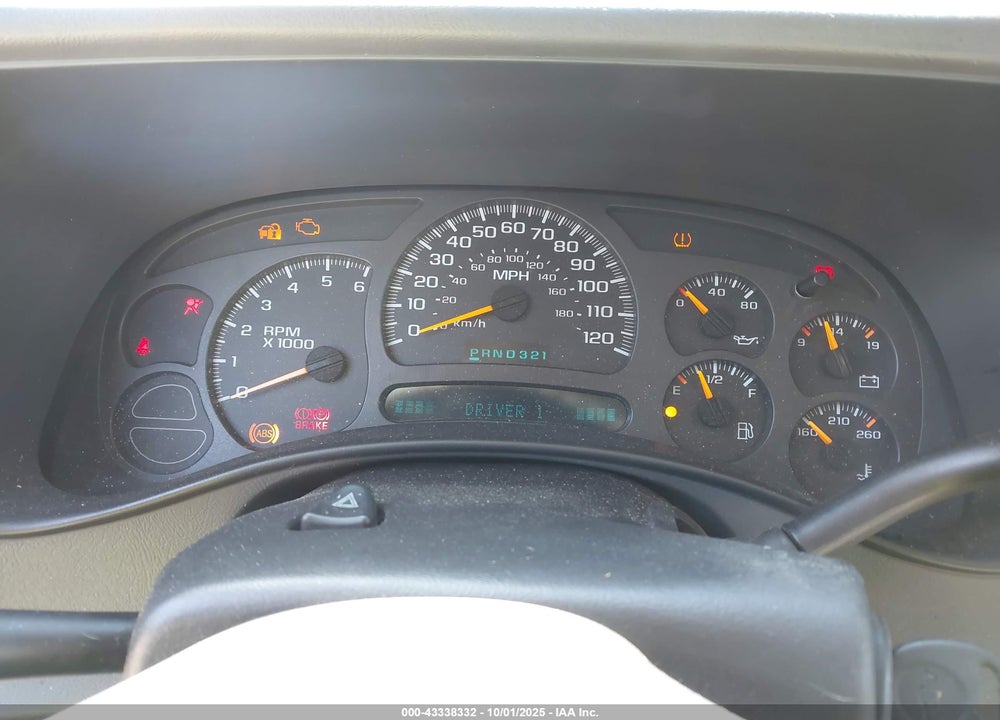 2004 CHEVROLET TAHOE Z71 VIN: 1GNEK13T54R172514