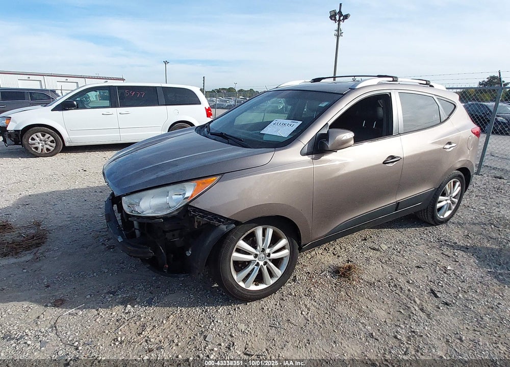 2013 HYUNDAI TUCSON LIMITED VIN: KM8JUCAC4DU621111