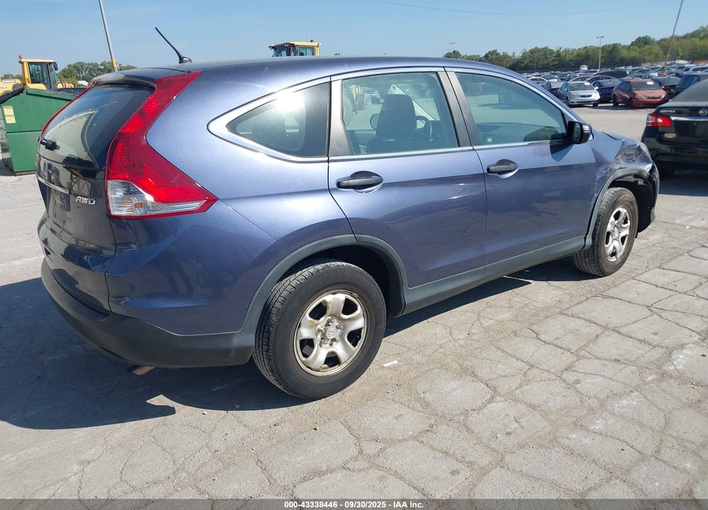 2012 HONDA CR-V VIN: 5J6RM4H3XCL041038