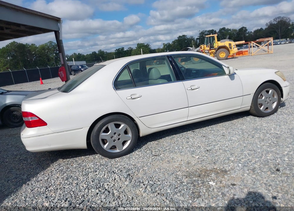 2004 LEXUS LS 430 VIN: JTHBN36F540161004