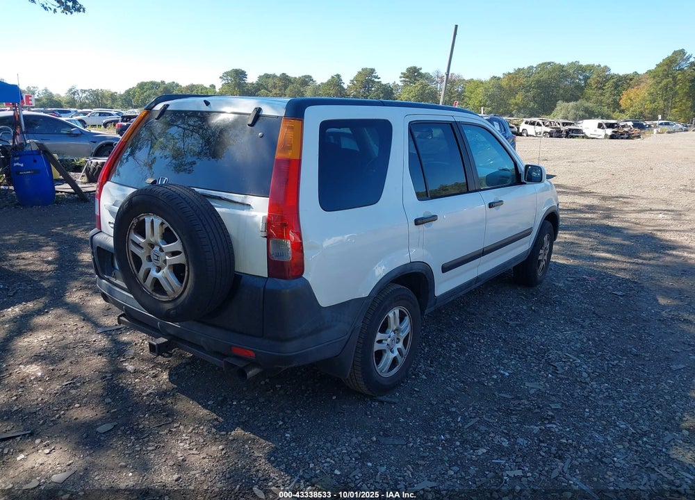 2004 HONDA CR-V EX VIN: SHSRD78854U251501