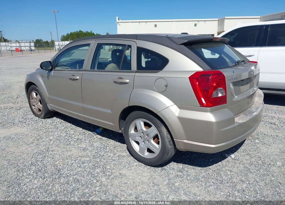 2009 DODGE CALIBER VIN: 1B3HB48A19D135321