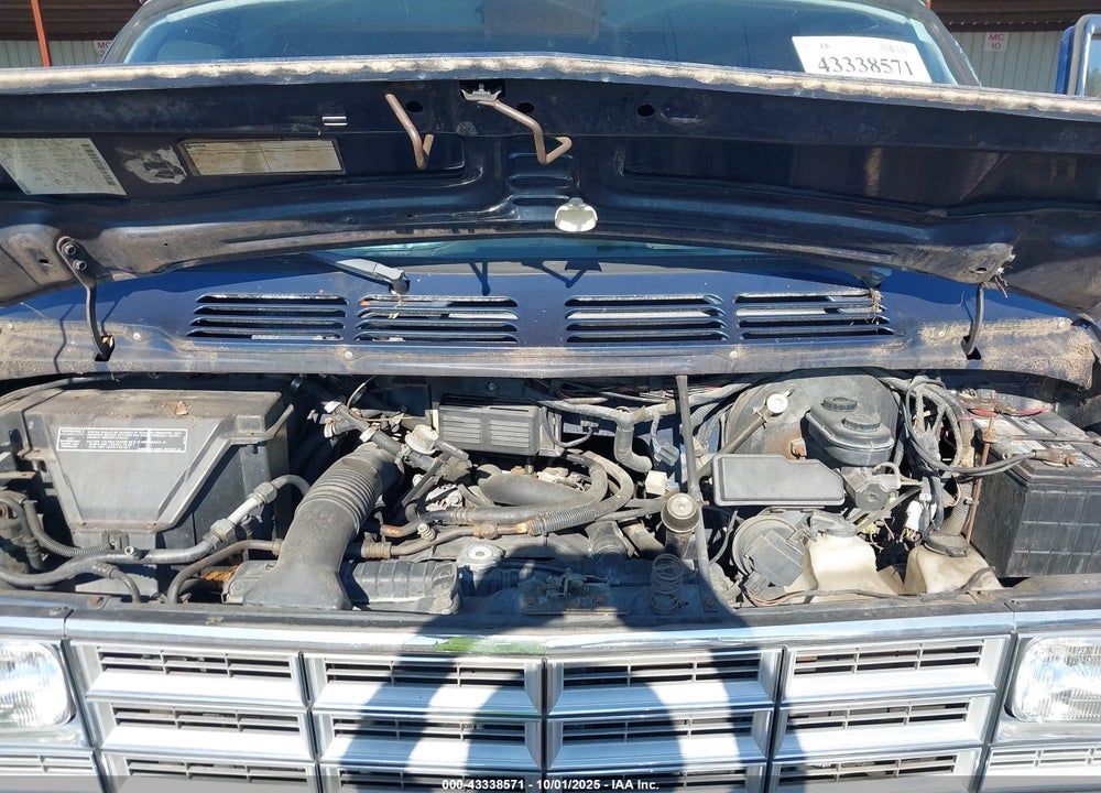 1993 DODGE RAM VAN B250 VIN: 2B6HB21Y7PK513496