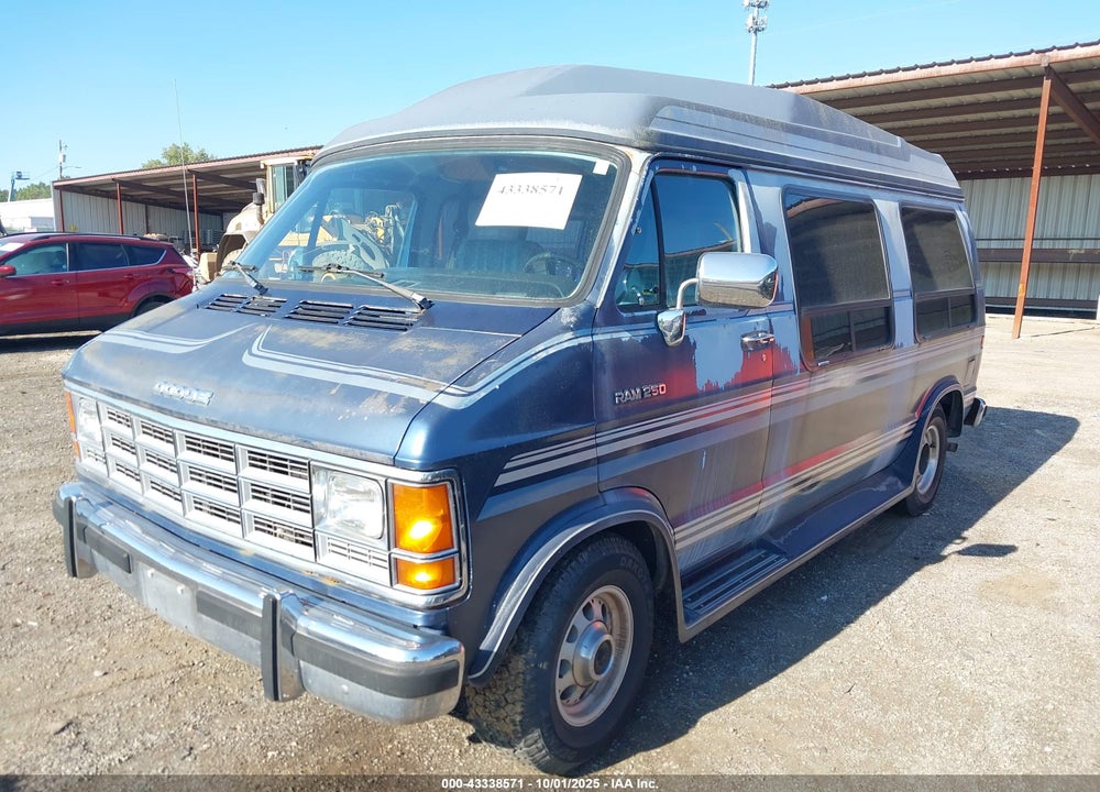 1993 DODGE RAM VAN B250 VIN: 2B6HB21Y7PK513496