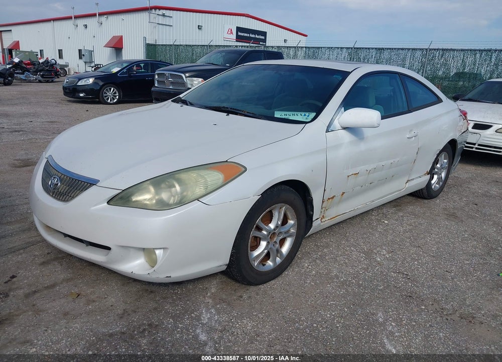 2004 TOYOTA CAMRY SOLARA SE VIN: 4T1CE38P74U854415