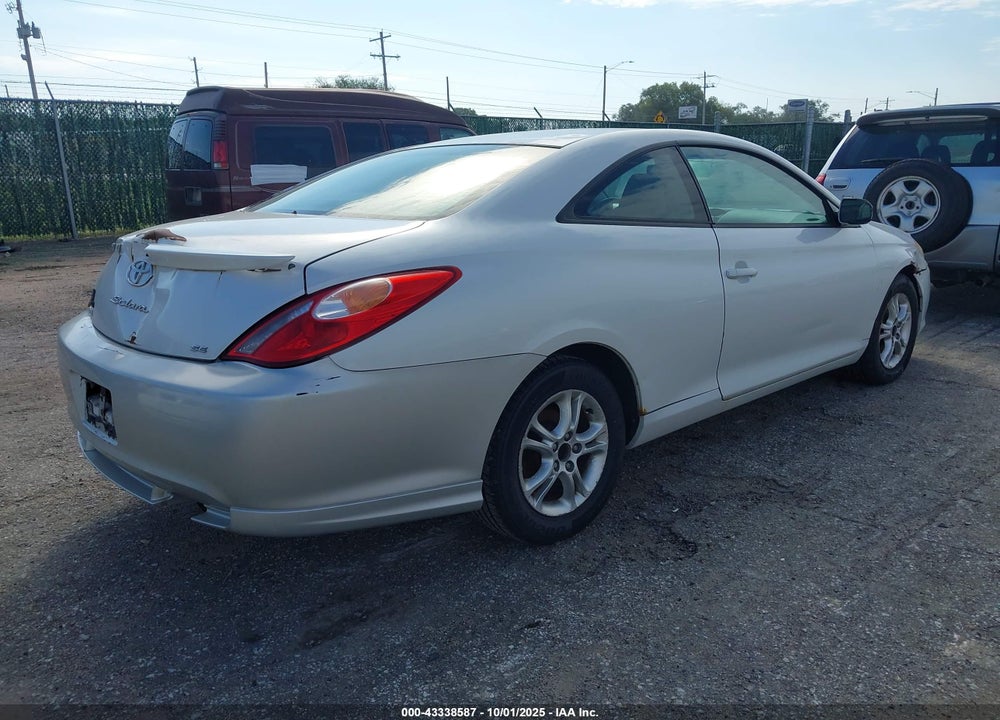 2004 TOYOTA CAMRY SOLARA SE VIN: 4T1CE38P74U854415