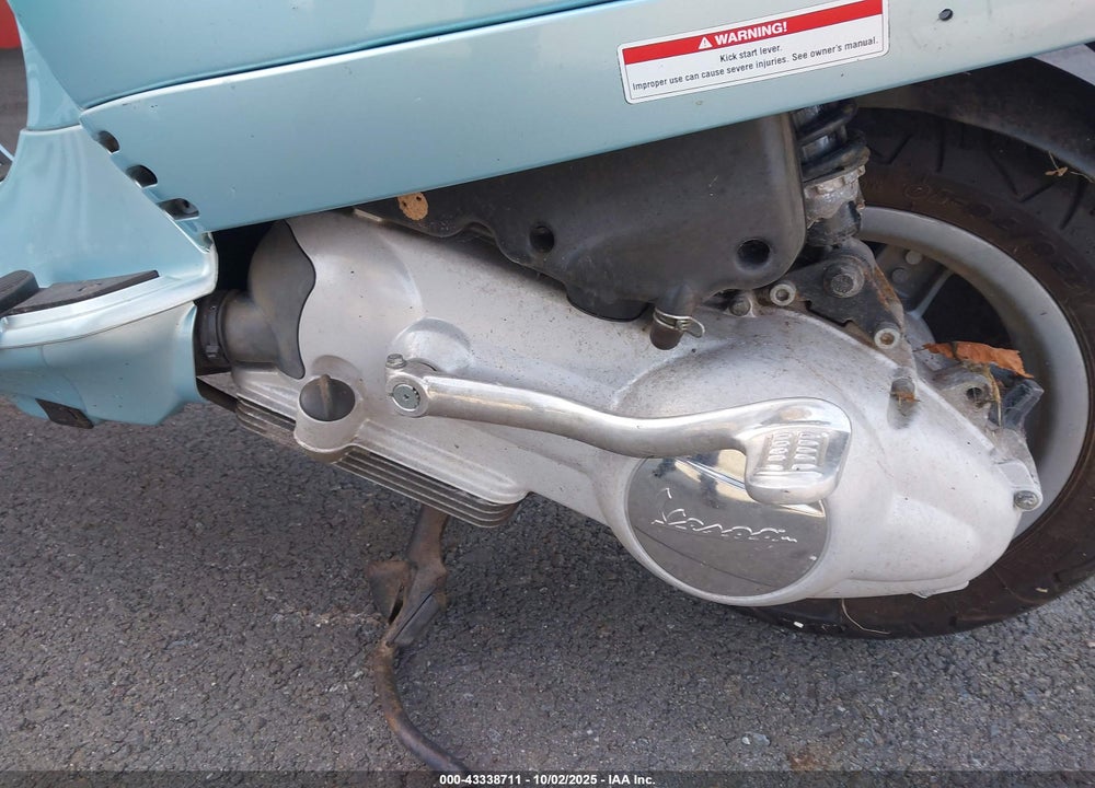 2006 VESPA LX 150 VIN: ZAPM448F865003731