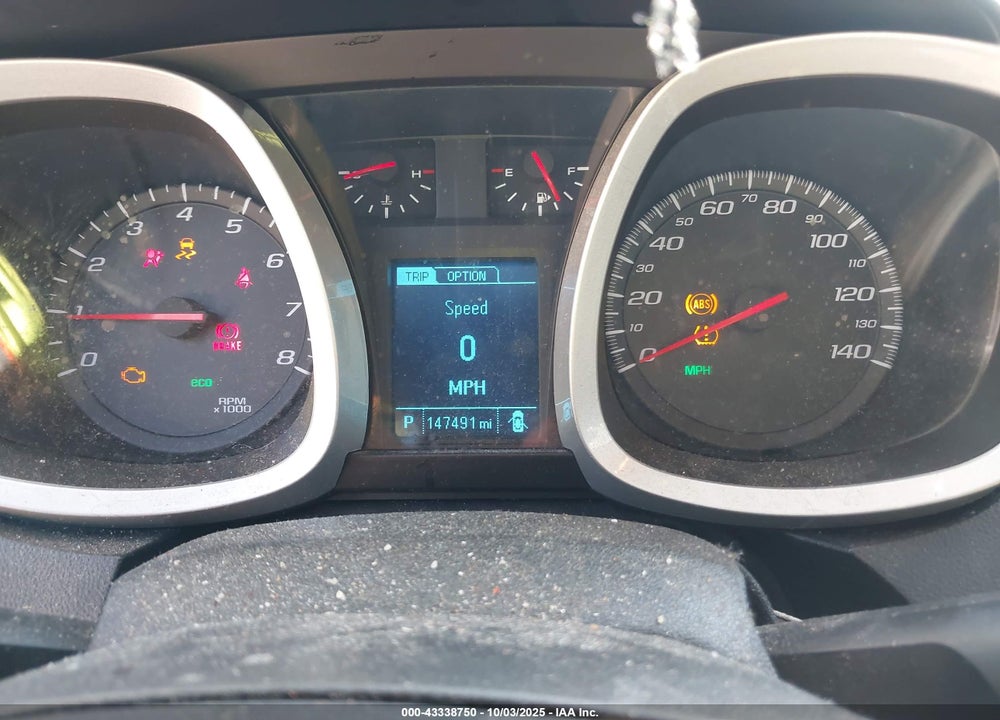 2013 CHEVROLET EQUINOX 1LT VIN: 2GNALDEKXD6385004