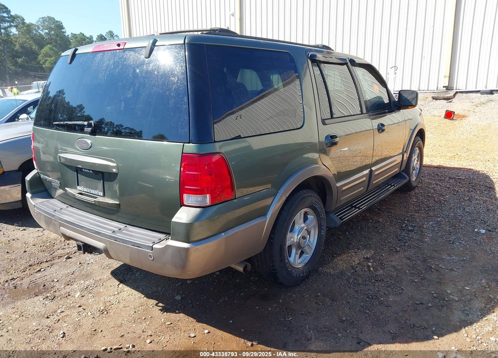 2003 FORD EXPEDITION EDDIE BAUER VIN: 1FMEU17W93LB00395