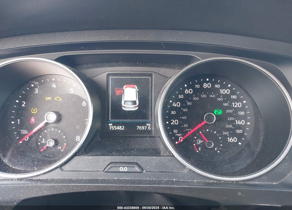 2018 VOLKSWAGEN TIGUAN VIN: 3VV1B7AXXJM013499