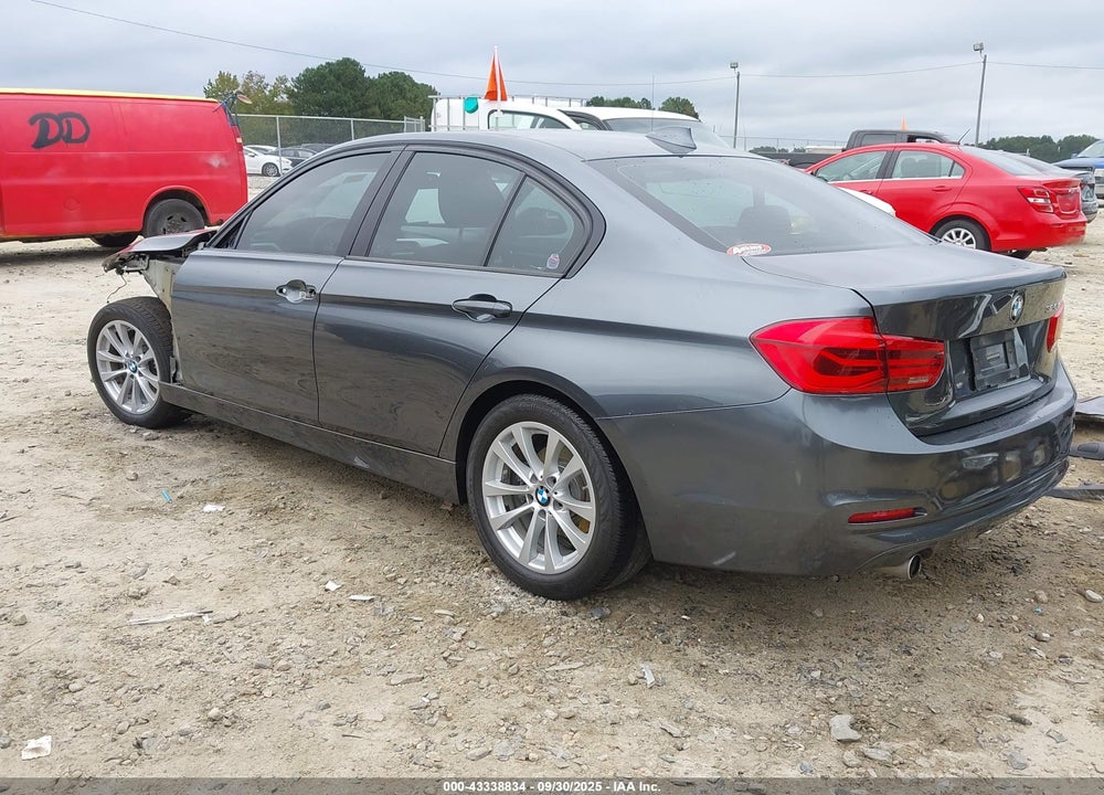 2018 BMW 3 SERIES VIN: WBA8E1G51JNU91272