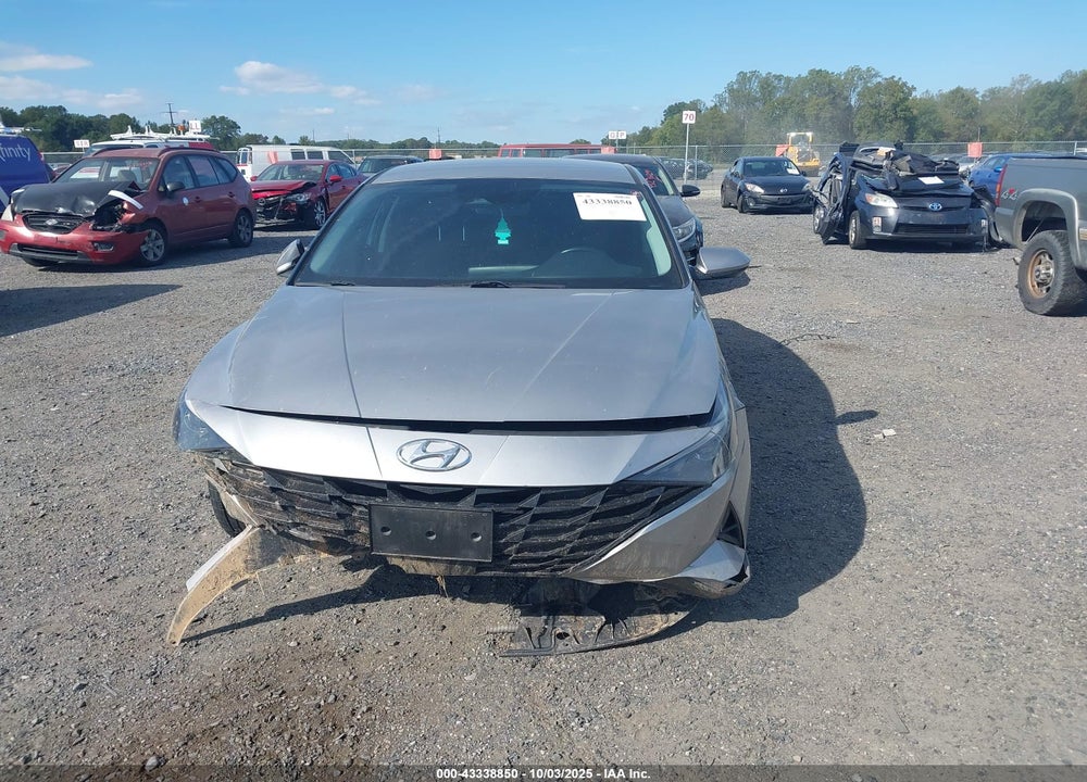 2021 HYUNDAI ELANTRA VIN: 5NPLS4AG9MH005510