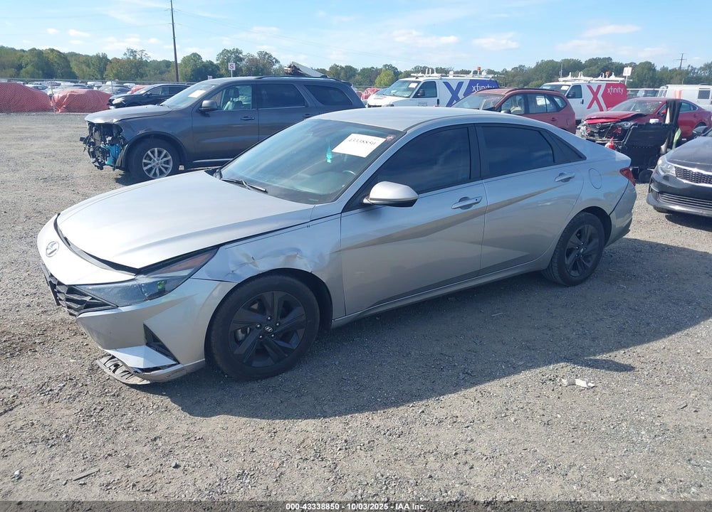 2021 HYUNDAI ELANTRA VIN: 5NPLS4AG9MH005510