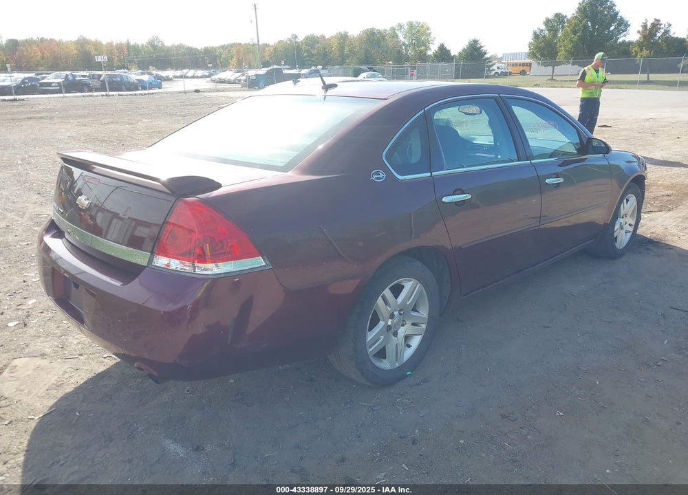 2007 CHEVROLET IMPALA LTZ VIN: 2G1WU58R179351460