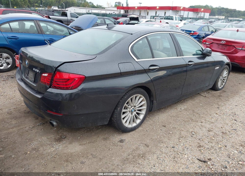 2013 BMW 5 SERIES VIN: WBAFU7C58DDU67614