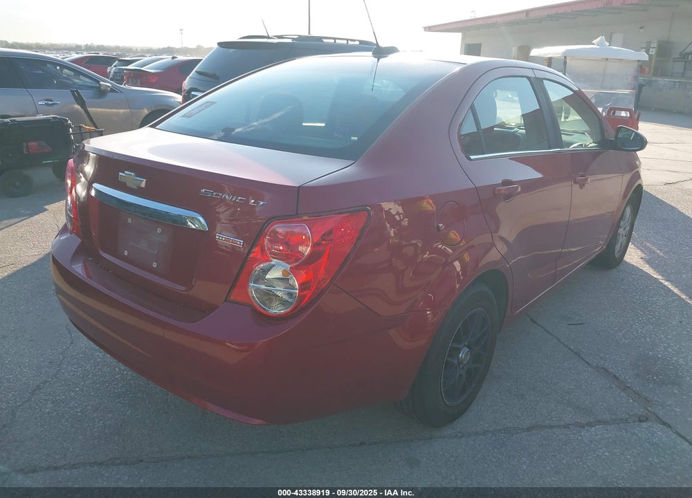 2015 CHEVROLET SONIC LT AUTO VIN: 1G1JC5SB7F4191157