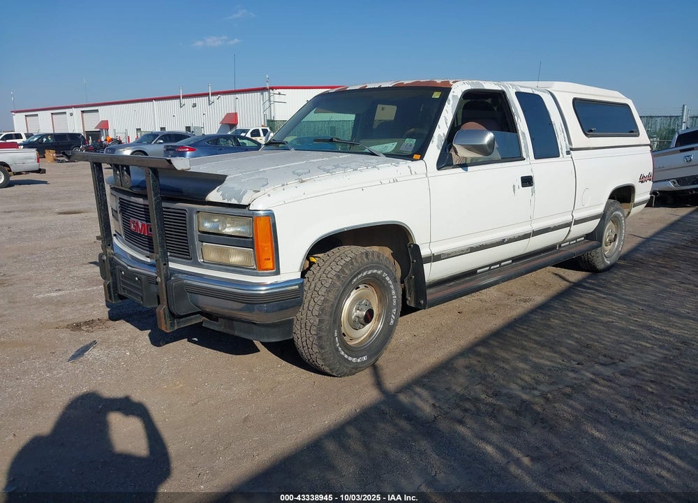 1993 GMC SIERRA VIN: 2GTFK29K9P1517333