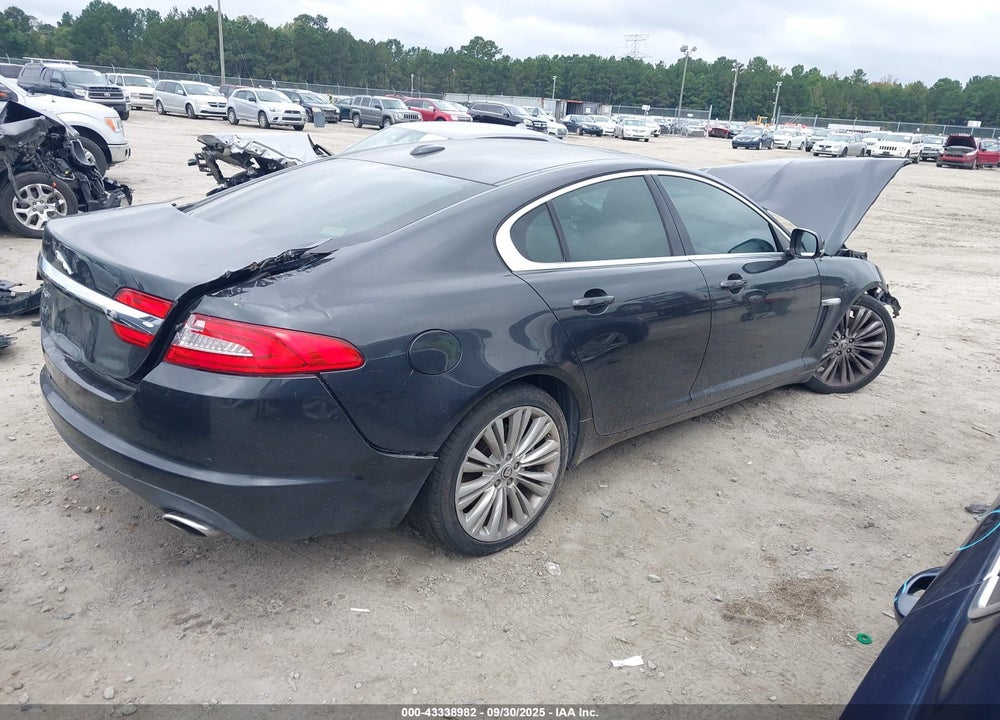 2012 JAGUAR XF PORTFOLIO VIN: SAJWA0HB7CLS41796